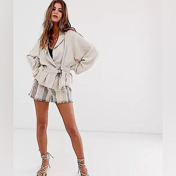 Free People Jackets & Blazers - Free people linen jacket NWT
